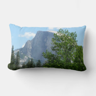 Half Dome in Summer from Yosemite National Park Lumbar Pillow