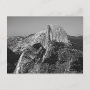 Half Dome is a well known feature in Yosemite Postcard