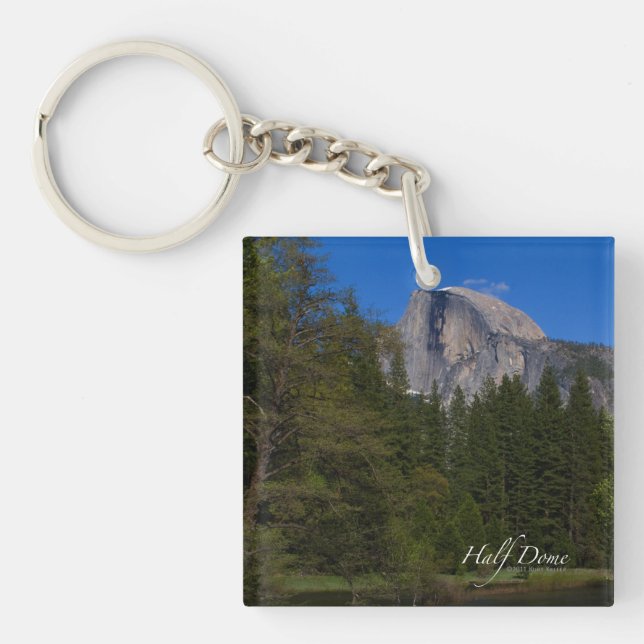 Half Dome Keychain (Front)