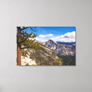 Half Dome landscape, California Canvas Print