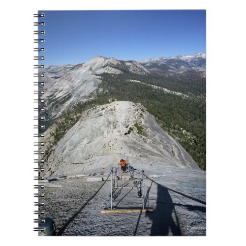 Half Dome Looking Down from the Cables _ Yosemite Notebook