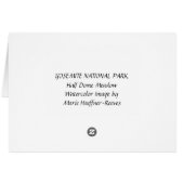 Half Dome Meadow, Yosemite National Park (Back Horizontal)