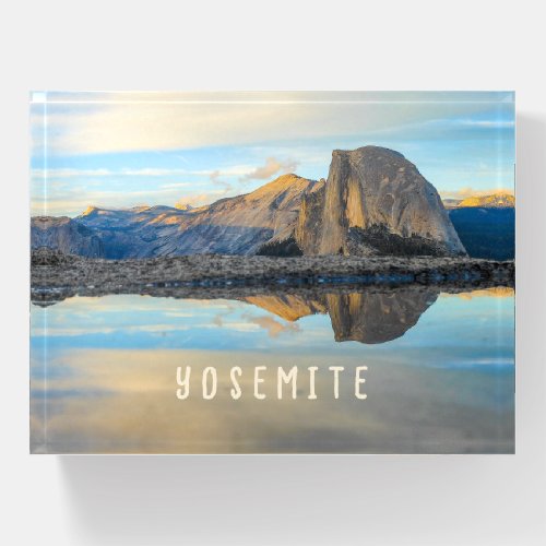 Half Dome Mountain in Yosemite National Park  Paperweight