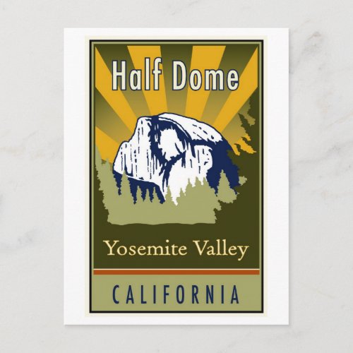 Half Dome Postcard