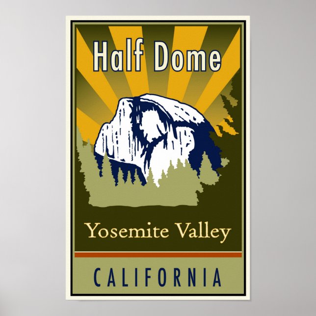 Half Dome Poster (Front)