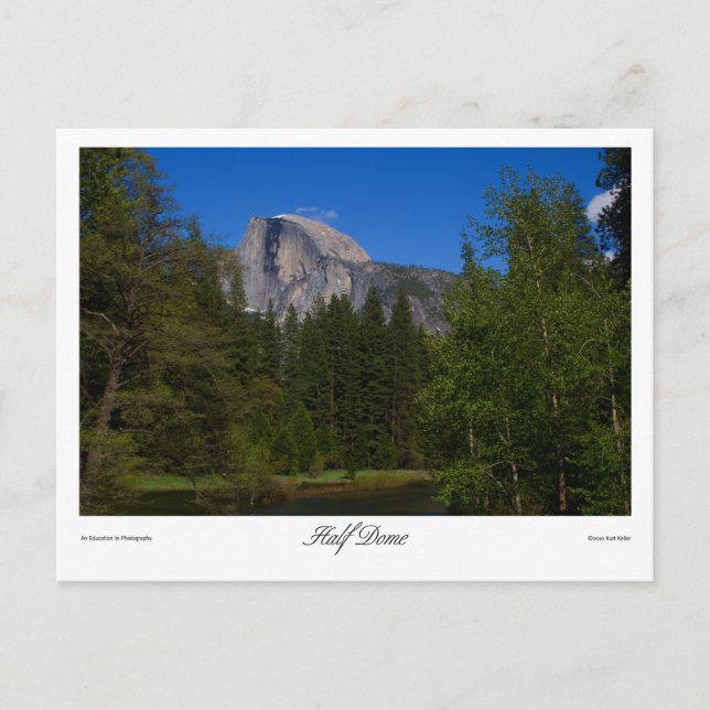 Half Dome Prints Postcard (Front)