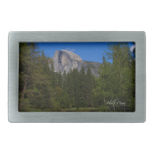 Half Dome Rectangular Belt Buckle