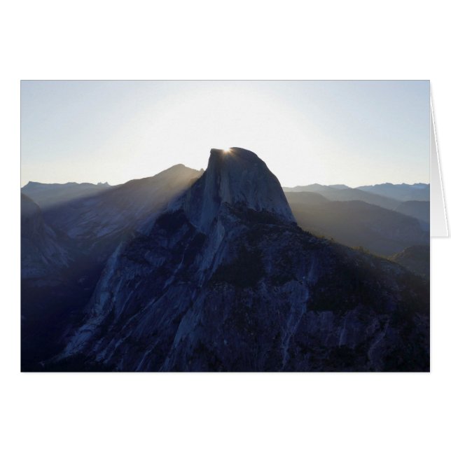 Half Dome Sunrise I Cards (Front Horizontal)