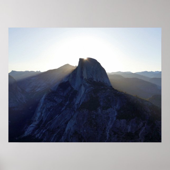 Half Dome Sunrise I Poster (Front)