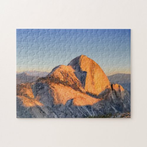 Half Dome Sunset from Mt Watkins _ Yosemite Jigsaw Puzzle