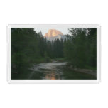 Half Dome Sunset in Yosemite National Park Acrylic Tray