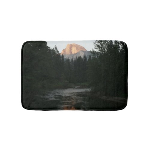 Half Dome Sunset in Yosemite National Park Bath Mat
