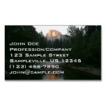 Half Dome Sunset in Yosemite National Park Business Card Magnet