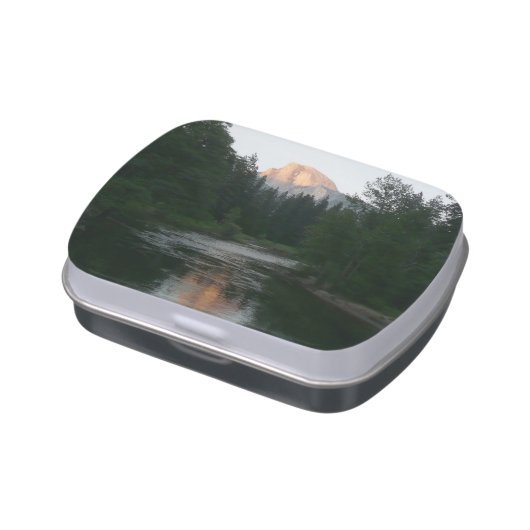 Half Dome Sunset in Yosemite National Park Candy Tin (Side)