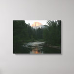 Half Dome Sunset in Yosemite National Park Canvas Print