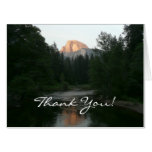 Half Dome Sunset in Yosemite National Park Card