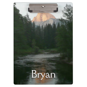 Half Dome Sunset in Yosemite National Park Clipboard