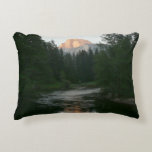 Half Dome Sunset in Yosemite National Park Decorative Pillow