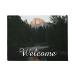 Half Dome Sunset in Yosemite National Park Doormat