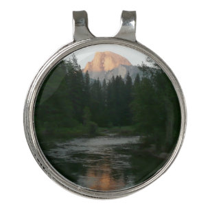 Half Dome Sunset in Yosemite National Park Golf Hat Clip