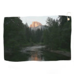 Half Dome Sunset in Yosemite National Park Golf Towel
