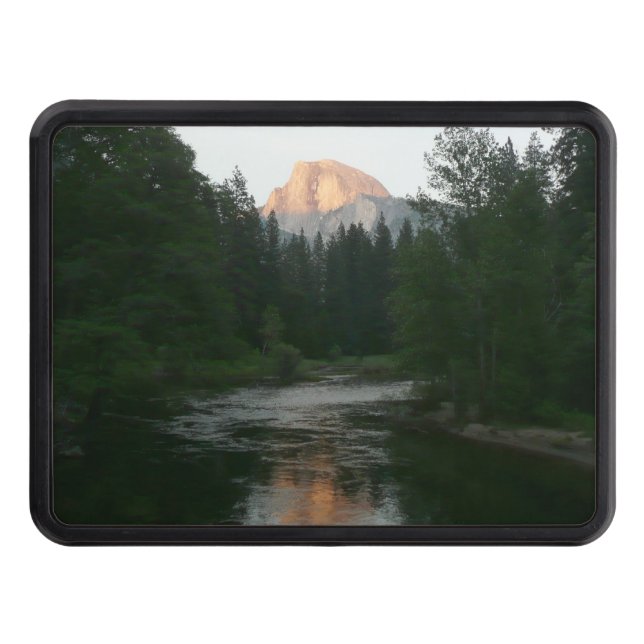 Half Dome Sunset in Yosemite National Park Hitch Cover (Front)