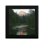 Half Dome Sunset in Yosemite National Park Jewelry Box