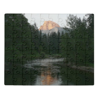 Half Dome Sunset in Yosemite National Park Jigsaw Puzzle