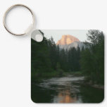 Half Dome Sunset in Yosemite National Park Keychain