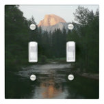 Half Dome Sunset in Yosemite National Park Light Switch Cover