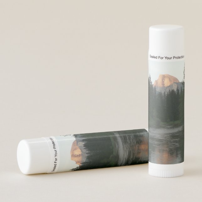 Half Dome Sunset in Yosemite National Park Lip Balm (Front)