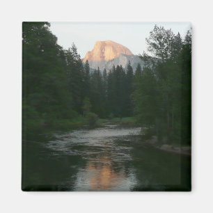 Half Dome Sunset in Yosemite National Park Magnet