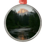 Half Dome Sunset in Yosemite National Park Metal Ornament