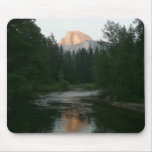 Half Dome Sunset in Yosemite National Park Mouse Pad