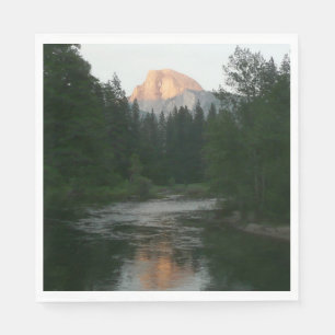 Half Dome Sunset in Yosemite National Park Napkins