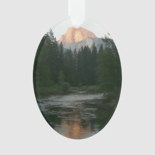 Half Dome Sunset in Yosemite National Park Ornament