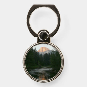 Half Dome Sunset in Yosemite National Park Phone Ring Stand