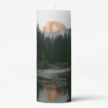 Half Dome Sunset in Yosemite National Park Pillar Candle