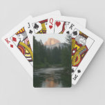 Half Dome Sunset in Yosemite National Park Playing Cards