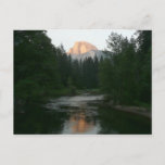 Half Dome Sunset in Yosemite National Park Postcard