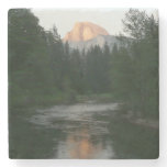 Half Dome Sunset in Yosemite National Park Stone Coaster