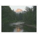 Half Dome Sunset in Yosemite National Park Tissue Paper