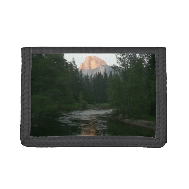 Half Dome Sunset in Yosemite National Park Trifold Wallet (Front)