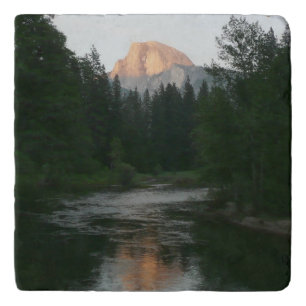 Half Dome Sunset in Yosemite National Park Trivet