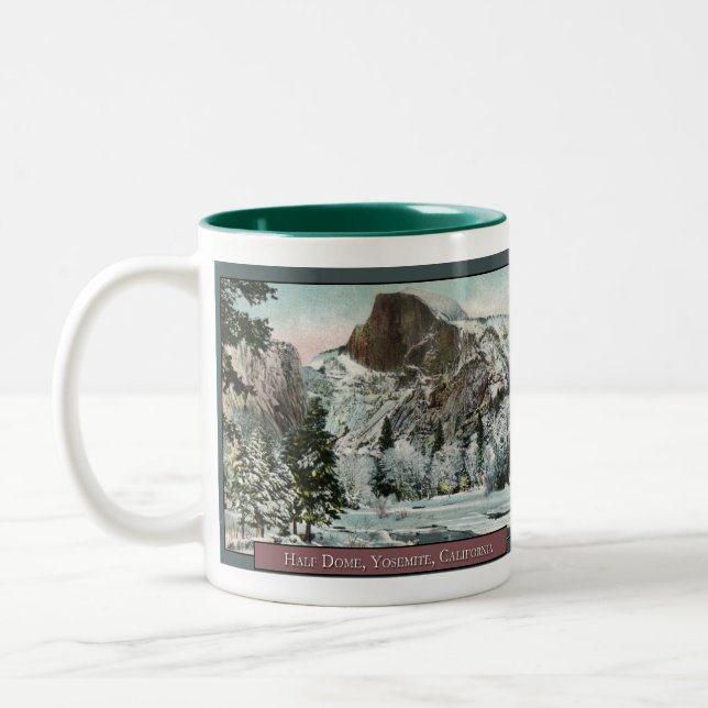 Half Dome Vintage Coffee Mug (Left)