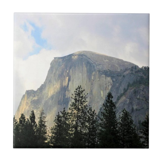 Half Dome, Yosemite National Park, CA Ceramic Tile (Front)