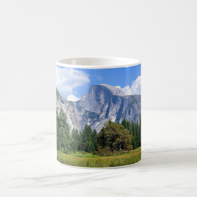 Half Dome, Yosemite National Park, CA Coffee Mug (Center)