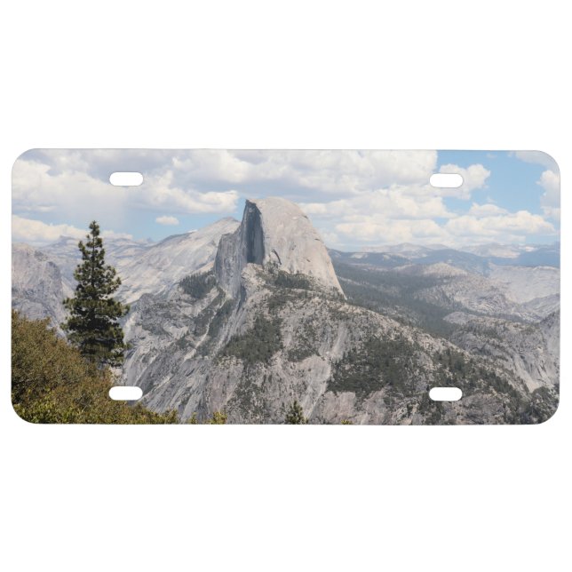 Half Dome, Yosemite National Park, California License Plate (Front)