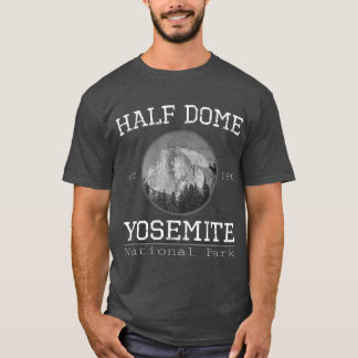 Half Dome Yosemite National Park Distressed T-Shirt