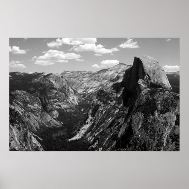 Half Dome, Yosemite National Park Poster (Front)